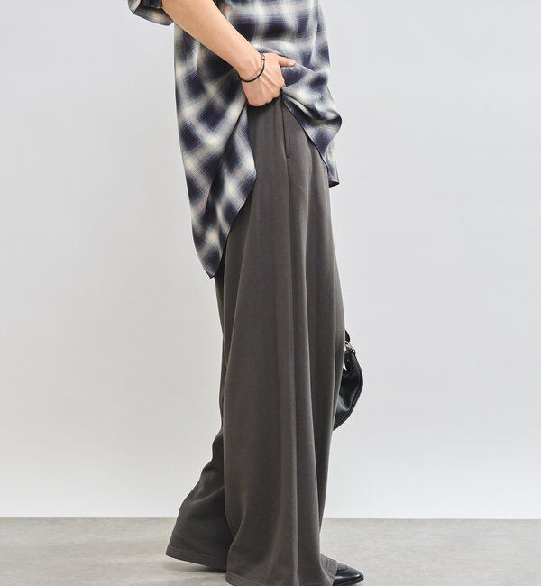  「【MONN.:.(モン)】スウェットワイドパンツ」|その他|