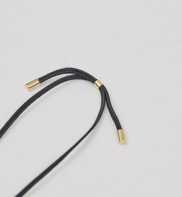  「メタルトップコードネックレス」|リング|