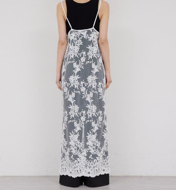  「シアーレースキャミワンピース」|ワンピース|