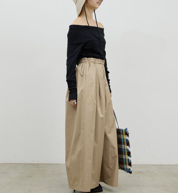  「【手洗い可】オフショルニット」|ニット・セーター|