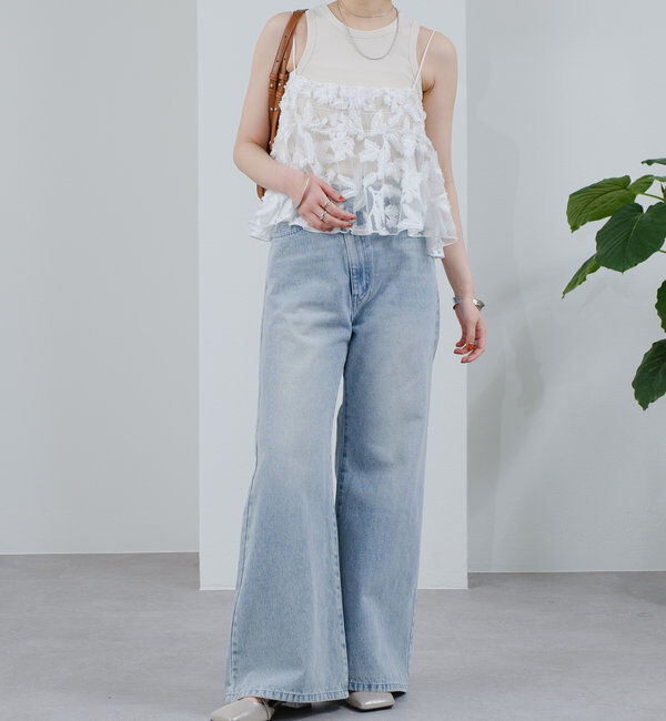  「シアーリーフビスチェ」|シャツ・ブラウス|