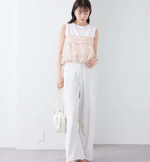  「シアーリーフビスチェ」|シャツ・ブラウス|