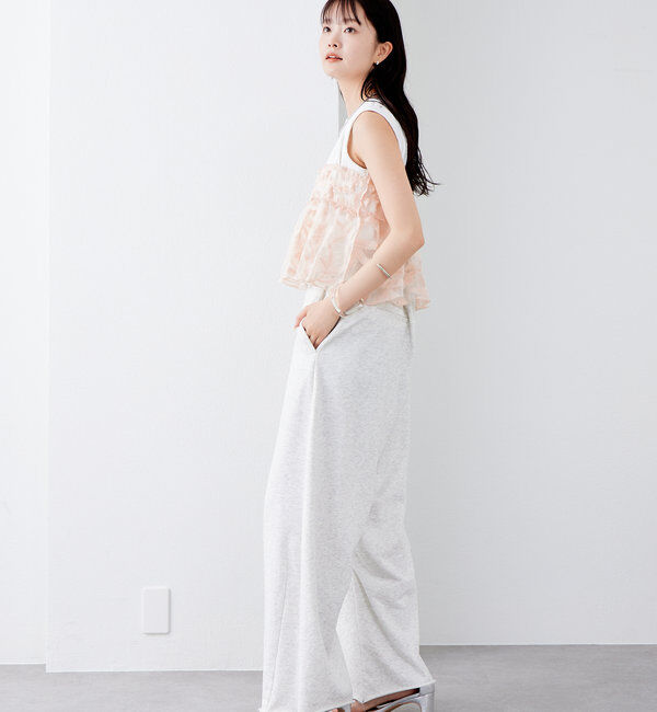  「シアーリーフビスチェ」|シャツ・ブラウス|