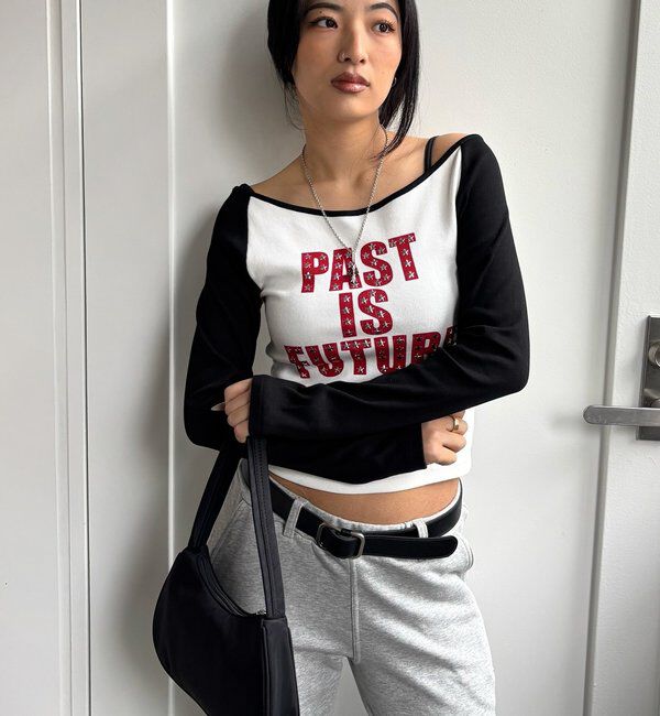  「STAR STUDS RAGLAN LOG TOPS」|Tシャツ・カットソー|