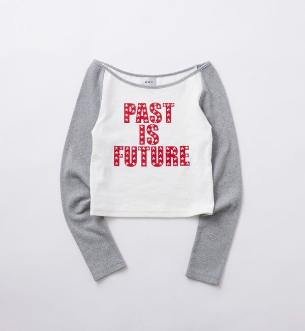  「STAR STUDS RAGLAN LOG TOPS」|Tシャツ・カットソー|