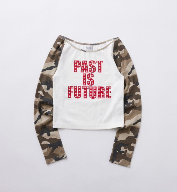  「STAR STUDS RAGLAN LOG TOPS」|Tシャツ・カットソー|