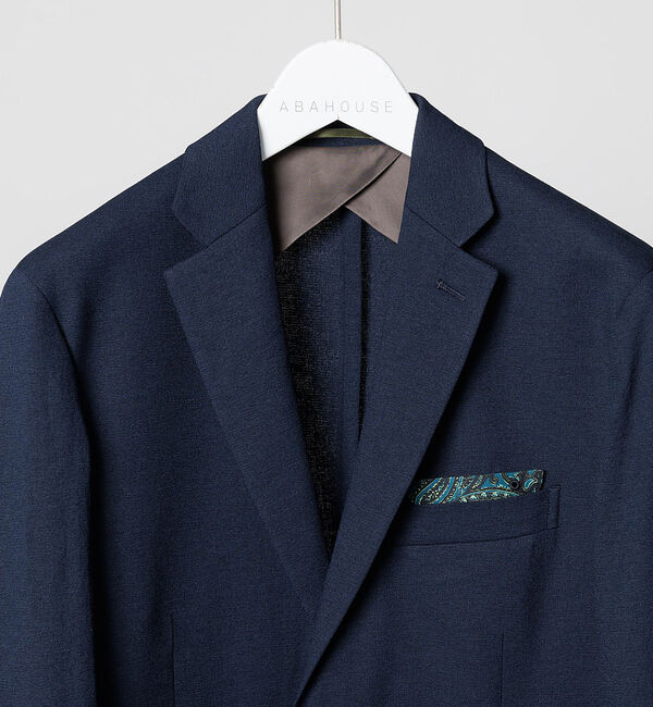 ABAHOUSE「【セットアップ対応】RIRANCHA ランダムマットストレッチ ジャケット」|テーラードジャケット|