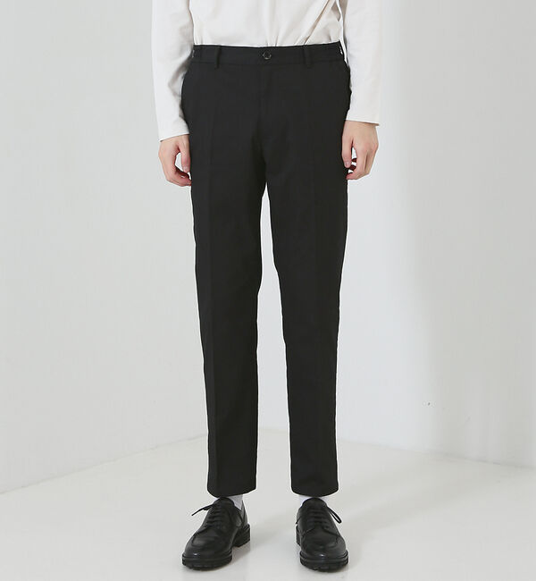 ABAHOUSE「【多機能/シェルタリングドライ】リネン混 イージー スラックス」|スラックス|