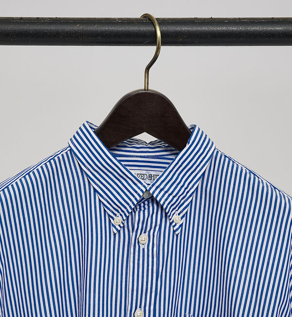 ABAHOUSE「【別注】Individualized shirts / ボタンダウン ストライプ」|シャツ・ブラウス|