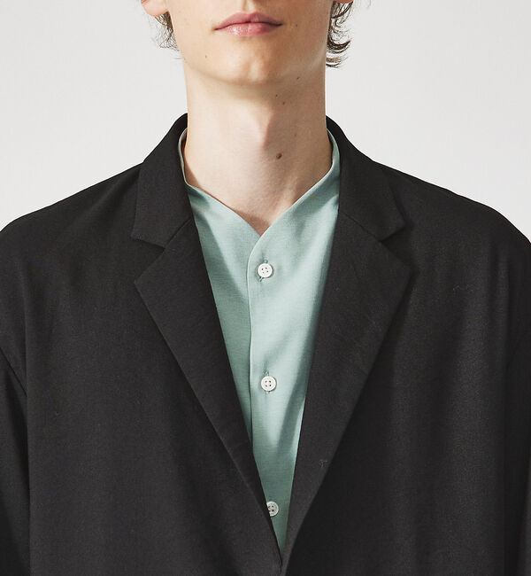 ABAHOUSE「【セットアップ対応】クレープ ストレッチ ワンボタン ジャケット / サマージャ」|その他|