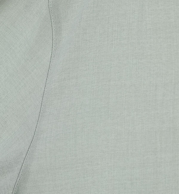 ABAHOUSE「【リネンタッチ】7分袖 カプリシャツ / スキッパーシャツ」|シャツ・ブラウス|