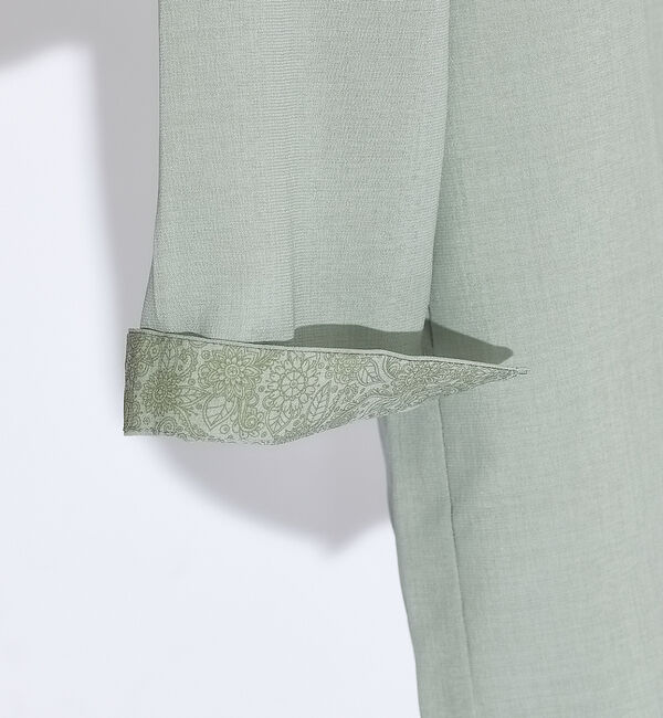 ABAHOUSE「【リネンタッチ】7分袖 カプリシャツ / スキッパーシャツ」|シャツ・ブラウス|