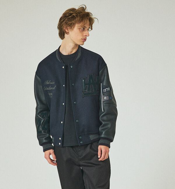 ABAHOUSE「【40周年】スタジアムジャンパー」|ブルゾン・スタジャン|