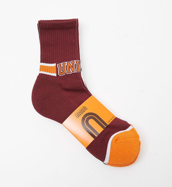 ABAHOUSE「【UNIVERSALOVERALL / ユニバーサルオーバーオール】3P カレッ」|ソックス|