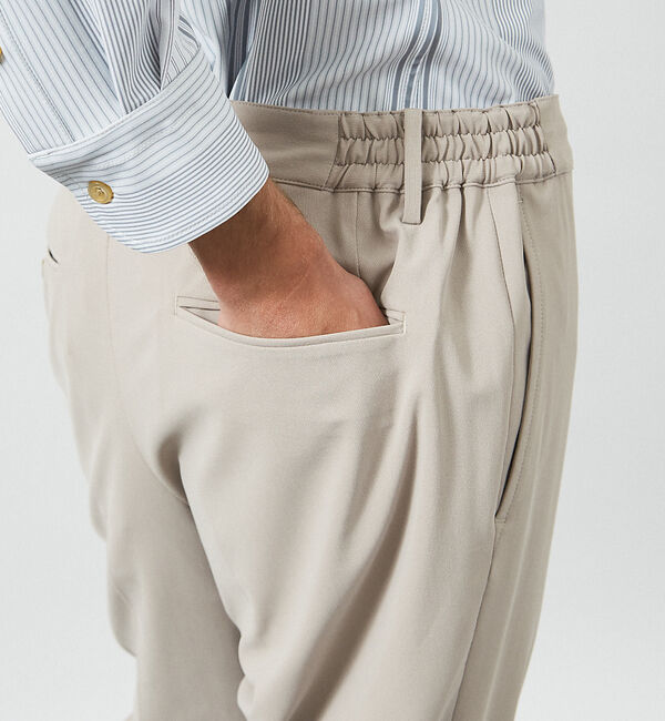 ABAHOUSE「【セットアップ対応】360&deg;ストレッチ COOLMOTION イージーパンツ /」|スラックス|