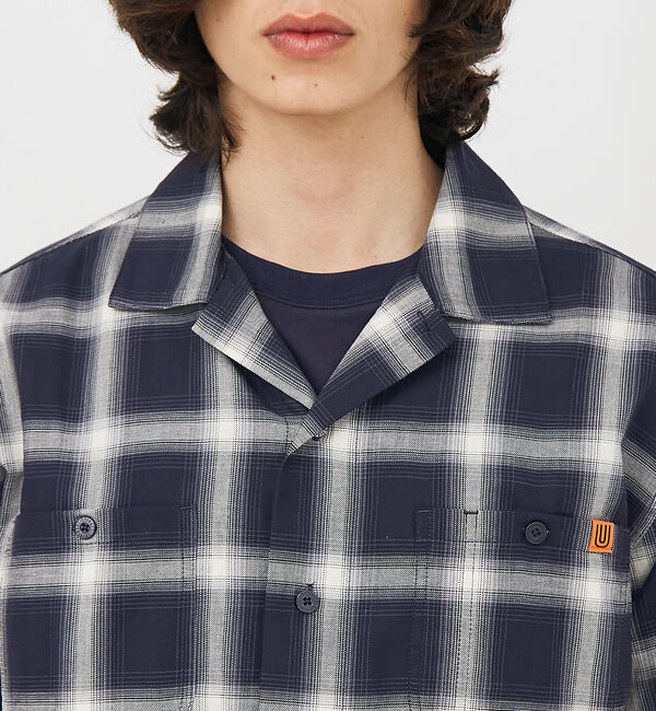 ABAHOUSE「【UNIVERSALOVERALL / ユニバーサルオーバーオール】OPEN C」|シャツ・ブラウス|