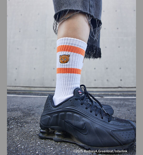 ABAHOUSE「【Parappa The Rapper&times;LAROUTE】パラッパ ラッパー /」|ソックス|