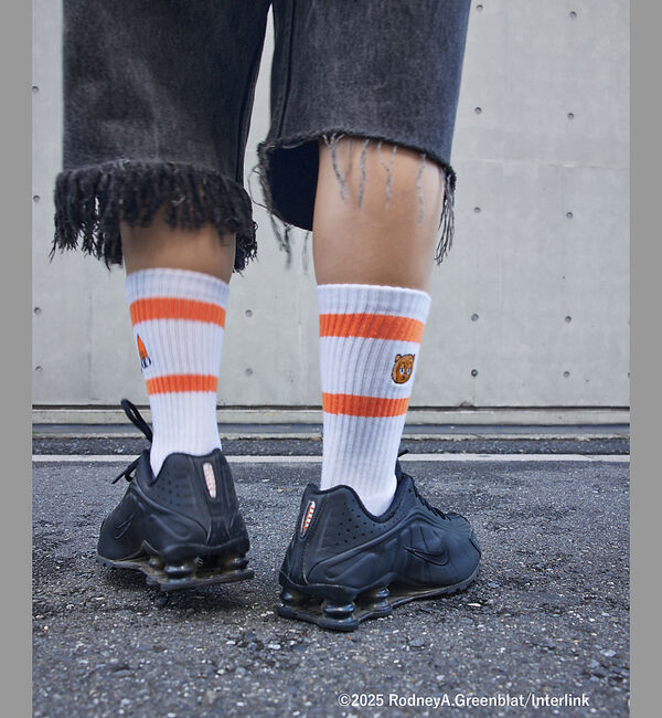 ABAHOUSE「【Parappa The Rapper&times;LAROUTE】パラッパ ラッパー /」|ソックス|