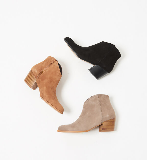 Rouge vif「REMME ウエスタンカットブーツ」|ショートブーツ|