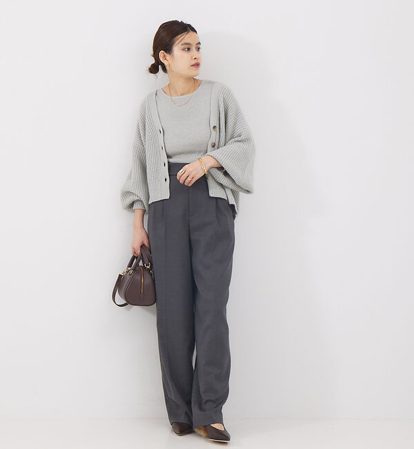 Rouge vif「ウール混アンサンブルニットカーディガン」|ニット・セーター|