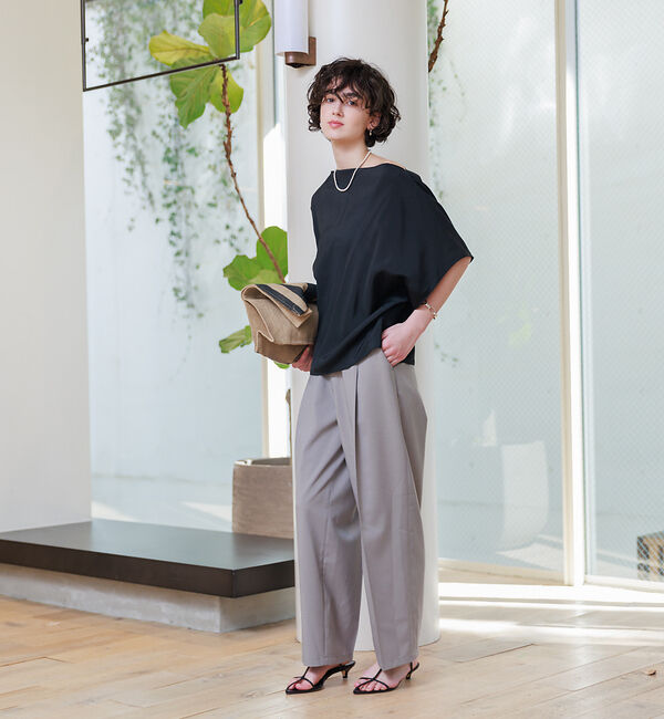 Rouge vif「アシンメトリーデザインブラウス」|シャツ・ブラウス|