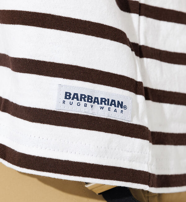 Rouge vif「【BARBARIAN/バーバリアン】ボーダーTシャツ / ビッグシルエット /」|Tシャツ・カットソー|