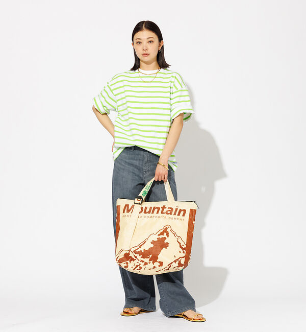 Rouge vif「【BARBARIAN/バーバリアン】ボーダーTシャツ / ビッグシルエット /」|Tシャツ・カットソー|