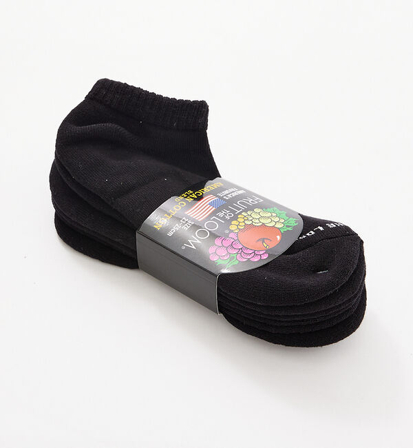 Rouge vif「【FRUIT OF THE LOOM】ソックス/靴下 3Pセット / 無地 /」|ソックス|