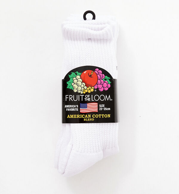 Rouge vif「【FRUIT OF THE LOOM】ソックス/靴下 3Pセット / 無地 /」|ソックス|その他7