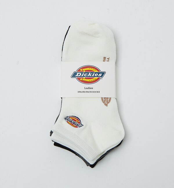 Rouge vif「【DICKIES/ディッキーズ】ソックス 3足セット / レディース / ワンポ」|ソックス|