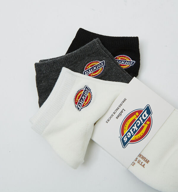 Rouge vif「【DICKIES/ディッキーズ】ソックス 3足セット / レディース / ワンポ」|ソックス|