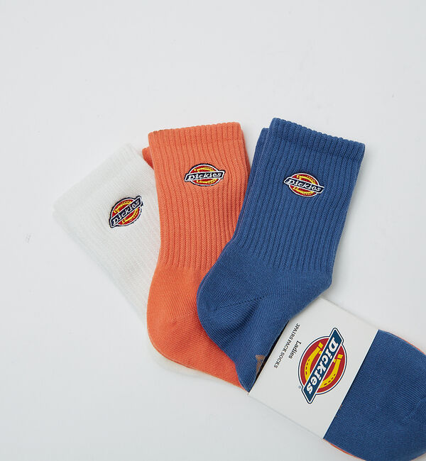Rouge vif「【DICKIES/ディッキーズ】ソックス 3足セット / レディース / ワンポ」|ソックス|