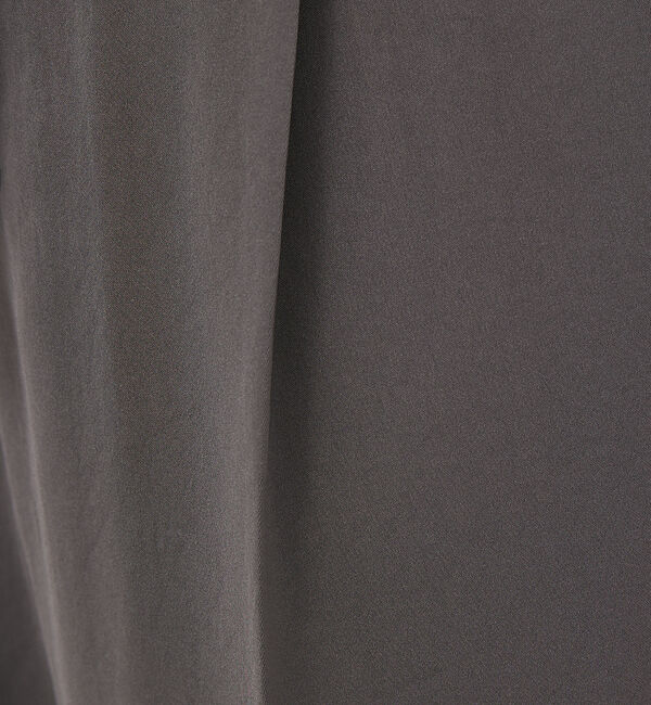 qualite「【セットアップ対応】ダルサテンワイドパンツ」|その他|