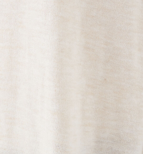 qualite「ヘムラインドレープニット」|ニット・セーター|