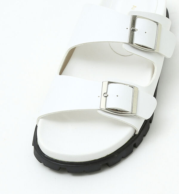 AU BANNISTER「【販売店舗限定】ダブルベルトサンダル」|サンダル|