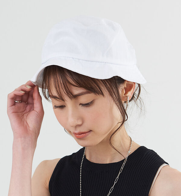 abahouse mavie「バケットハット」|その他|ホワイト