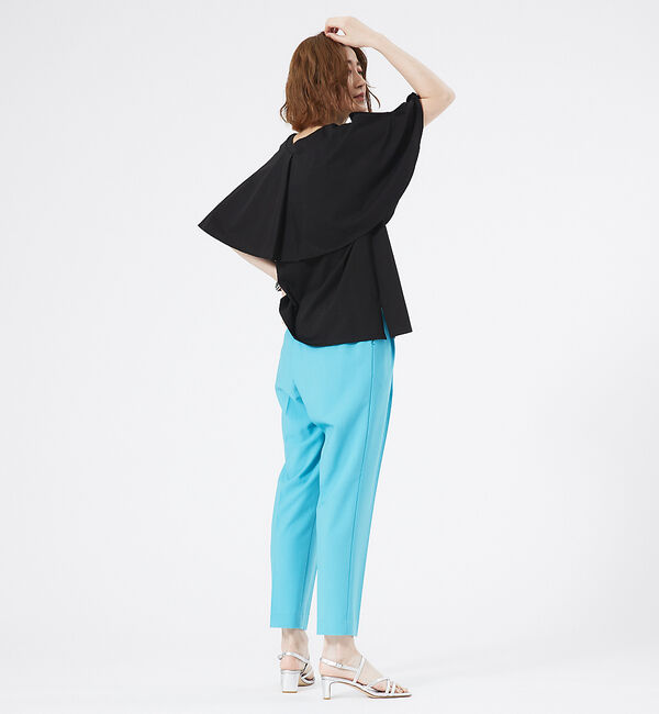 abahouse mavie「シルケットマルチWAYケーププルオーバー」|Tシャツ・カットソー|