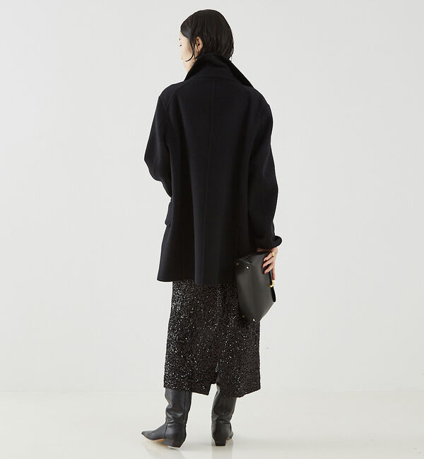 The Store by C' 「【COCUCA】ダブルフェイスPコート」|ピーコート|