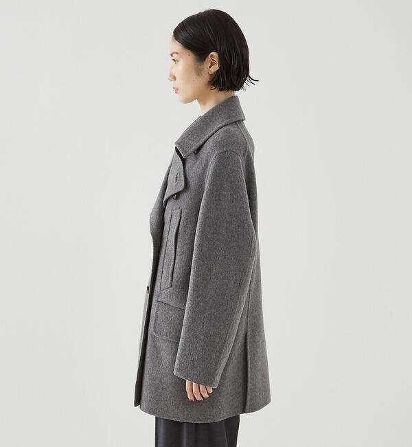 The Store by C' 「【COCUCA】ダブルフェイスPコート」|ピーコート|