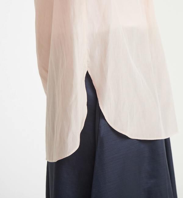 TIARA「フリルネックブラウス」|シャツ・ブラウス|