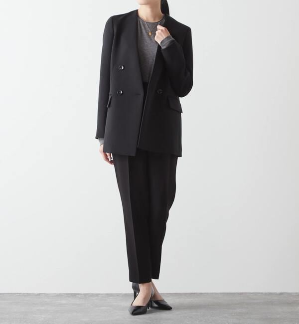 Liesse「ノーカラージャケット」|ノーカラージャケット|