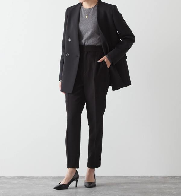 Liesse「ノーカラージャケット」|ノーカラージャケット|