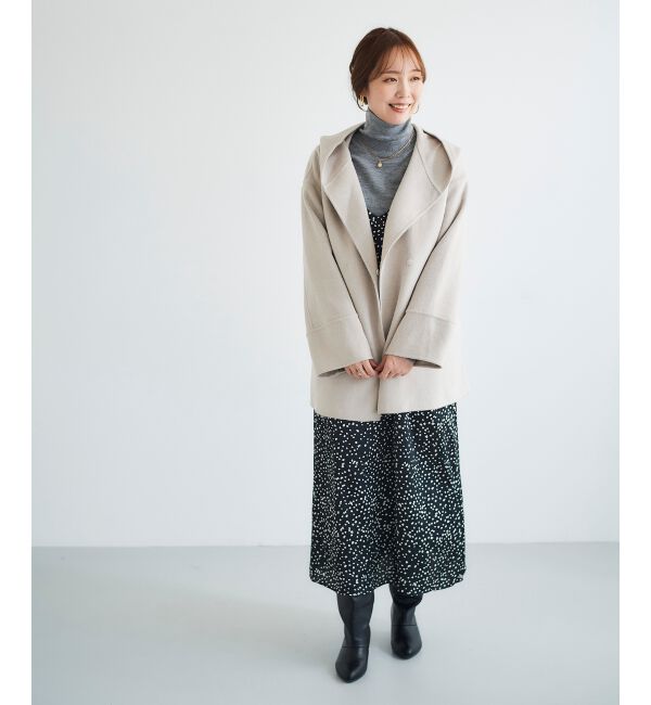 le.coeur blanc「サテンキャミワンピース」|ワンピース|