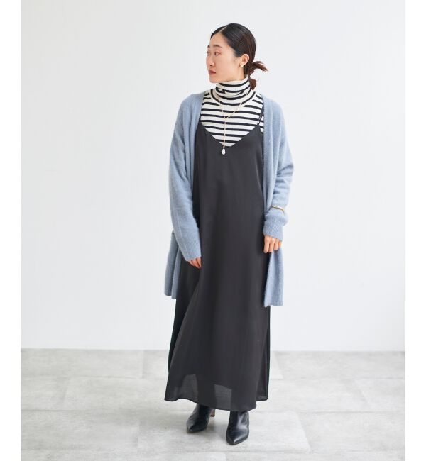 le.coeur blanc「サテンキャミワンピース」|ワンピース|