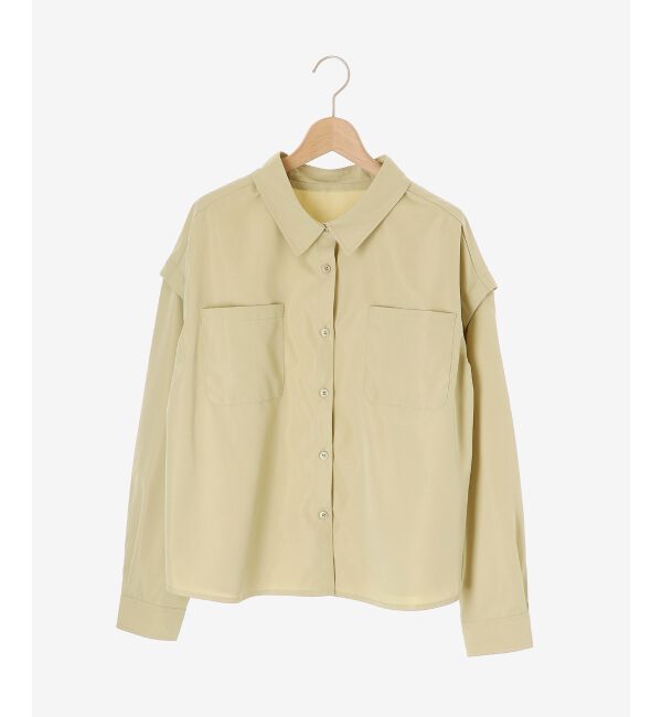 MAJESTICLEGON「ビスチェset肩あきシャツ」|シャツ・ブラウス|