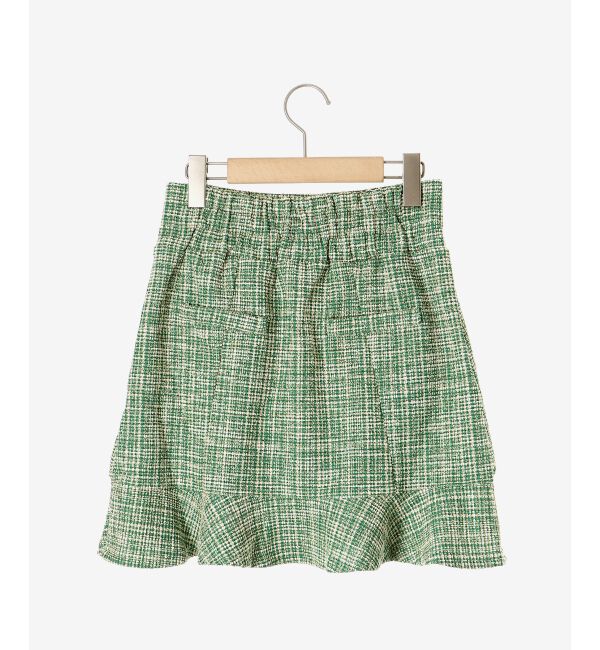 MAJESTICLEGON「カットツイードミニスカパン」|キュロット|