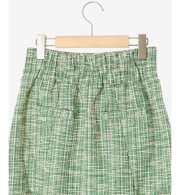 MAJESTICLEGON「カットツイードミニスカパン」|キュロット|