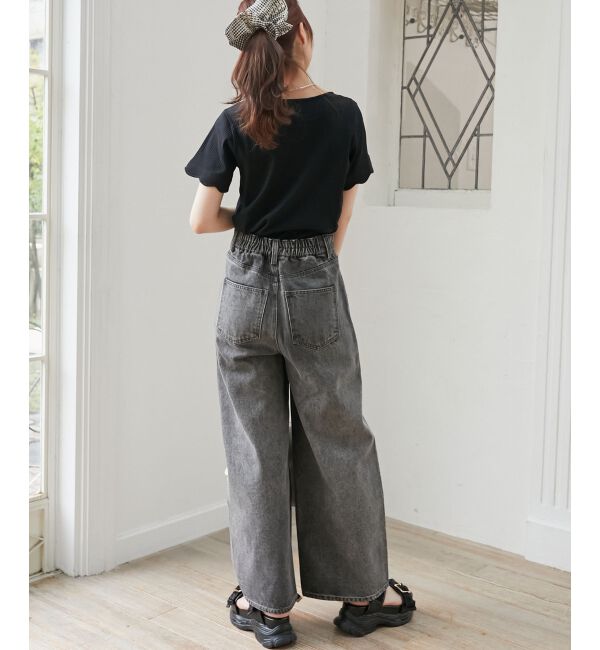  「スカラップデザイントップス」|Tシャツ・カットソー|