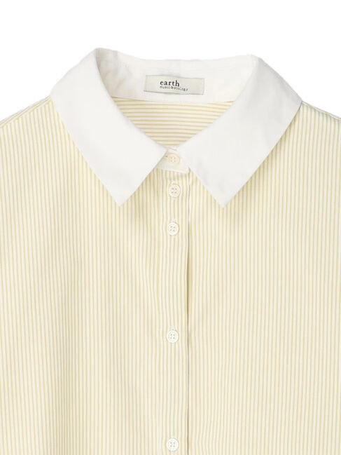 earth music&ecology「クレリックシャツ」|シャツ・ブラウス|