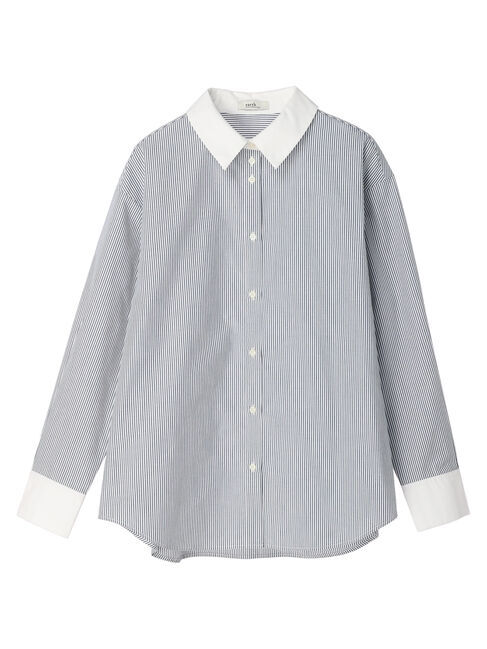 earth music&ecology「クレリックシャツ」|シャツ・ブラウス|